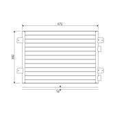 Condensor, airconditioning VALEO - 817701