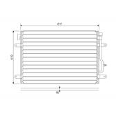 Condensor, airconditioning VALEO - 817741