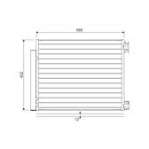 Condensor, airconditioning VALEO - 822569