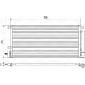 Condensor, airconditioning VALEO - 822576
