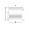 Condensor, airconditioning VALEO - 822578