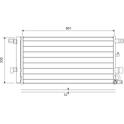 Condensor, airconditioning VALEO - 822650