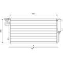 Condensor, airconditioning VALEO - 822690