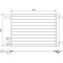 Condensor, airconditioning VALEO - 822707