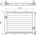 Condensor, airconditioning VALEO - 822710