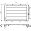 Condensor, airconditioning VALEO - 822714
