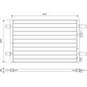 Condensor, airconditioning VALEO - 822736