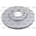 Jeu de 2 disques de frein VALEO - 672607