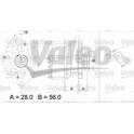Dynamo / Alternator (Gereviseerd) VALEO - 436148