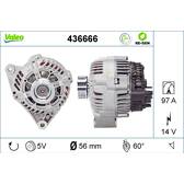 Dynamo / Alternator (Gereviseerd) VALEO - 436666
