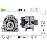Dynamo / Alternator (Gereviseerd) VALEO - 437316
