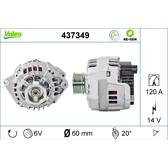 Dynamo / Alternator (Gereviseerd) VALEO - 437349
