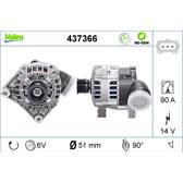 Dynamo / Alternator (Gereviseerd) VALEO - 437366