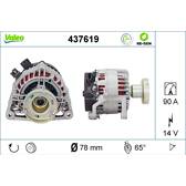 Dynamo / Alternator (Gereviseerd) VALEO - 437619