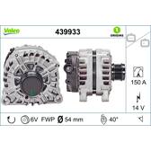 Dynamo / Alternator (negen) VALEO - 439933