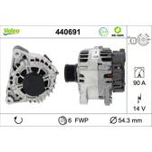 Dynamo / Alternator (Gereviseerd) VALEO - 440691