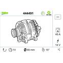 Dynamo / Alternator (Gereviseerd) VALEO - 444491
