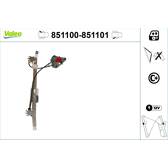 Elevador de vidro traseiro VALEO - 851100
