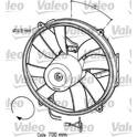 Elmotor- kylarfläkt VALEO - 696063