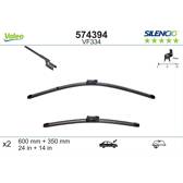 Juego de 2 escobillas limpiaparabrisas VALEO Silencio VALEO - 574394