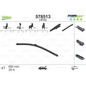 Escobilla limpiaparabrisas VALEO Hydroconnect (por unidad) VALEO - 578513