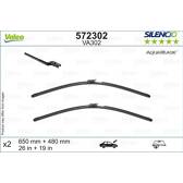 Conjunto de 2 escova de limpa - vidros VALEO - 572302