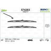 Conjunto de 2 escova de limpa - vidros VALEO Silencio VALEO - 574283