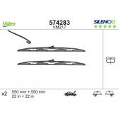 Conjunto de 2 escova de limpa - vidros VALEO Silencio VALEO - 574285