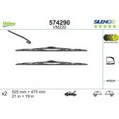 Conjunto de 2 escova de limpa - vidros VALEO Silencio VALEO - 574290