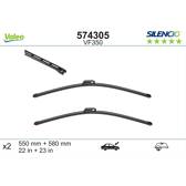 Conjunto de 2 escova de limpa - vidros VALEO Silencio VALEO - 574305