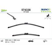 Conjunto de 2 escova de limpa - vidros VALEO Silencio VALEO - 574338