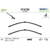 Conjunto de 2 escova de limpa - vidros VALEO Silencio VALEO - 574356