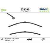 Conjunto de 2 escova de limpa - vidros VALEO Silencio VALEO - 574399