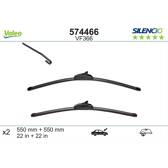 Conjunto de 2 escova de limpa - vidros VALEO Silencio VALEO - 574466