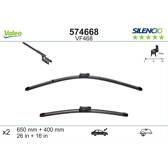 Conjunto de 2 escova de limpa - vidros VALEO Silencio VALEO - 574668