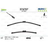 Conjunto de 2 escova de limpa - vidros VALEO Silencio VALEO - 574707