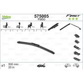 Escova de limpa-vidros (individualmente) VALEO - 575005