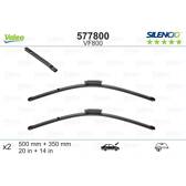 Conjunto de 2 escova de limpa - vidros VALEO Silencio VALEO - 577800
