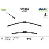 Conjunto de 2 escova de limpa - vidros VALEO Silencio VALEO - 577820