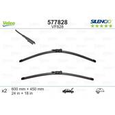 Conjunto de 2 escova de limpa - vidros VALEO Silencio VALEO - 577828