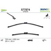 Conjunto de 2 escova de limpa - vidros VALEO Silencio VALEO - 577874