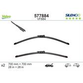 Conjunto de 2 escova de limpa - vidros VALEO Silencio VALEO - 577884