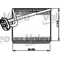Evaporateur de climatisation VALEO - 515142