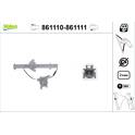 Fensterheber hinten VALEO - 861110