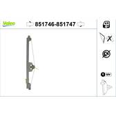Fensterheber vorne VALEO - 851747