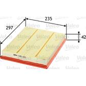 Filtre à air VALEO - 585013