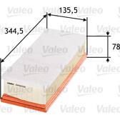 Filtre à air VALEO - 585028