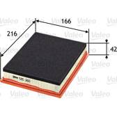 Filtre à air VALEO - 585260