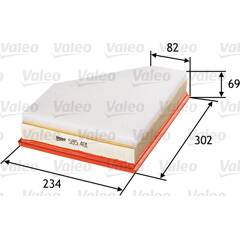 Filtre à air VALEO - 585401