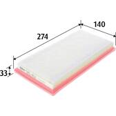 Filtre à air VALEO - 585457